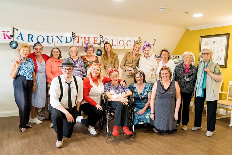 Dorset care homes throw a party to mark the 65th anniversary of rock ‘n’ roll